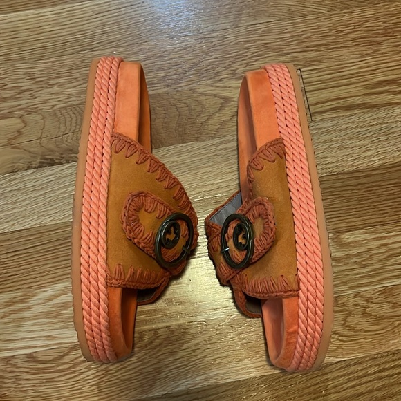 MOU Fruit Punch Slide Sandals Size 40 EU or 9.5 US NIB - Picture 2 of 14
